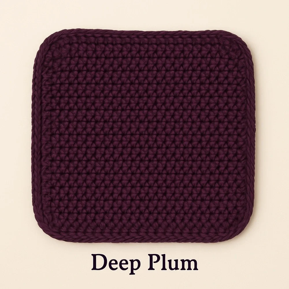 Crochet Washcloth - Handmade Cotton Cloth for Everyday Use